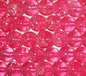 Hot Pink 6mm Round Crackle Glass Beads