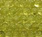 Lime Green 6mm Round Crackle Glass Beads