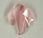 Pink Leaf shaped Glass Crystal Pendant