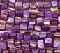 Purple Rough Cut Square MOP Shell