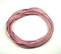 Lilac 1mm Round Leather Cord