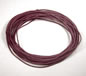 New Purple 1mm Round Leather Cord