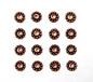 Red Copper 5mm Daisy Spacer Bead