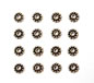 Silver 5mm Daisy Spacer Bead
