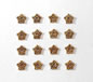 Gold Alloy Star Spacer Bead - Small 5mm