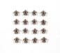 Silver Alloy Star Spacer Bead - Small 5mm