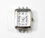 Silver Plated 3 Strand Rectangle Watch Face