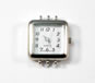 Silver Plated 3 Strand Square Watch Face