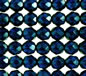 8mm Capri Blue Fire Polished Faceted Round