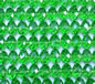 Green Crystal 8mm x 6mm Faceted Roundel