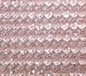 Pink Crystal 8mm x 6mm Faceted Roundel
