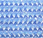 Blue Crystal 8mm x 6mm Faceted Roundel