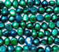 Peacock Green Fresh Water Pearls 6-7mm