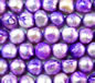 Violet Fresh Water Pearls 9-11mm